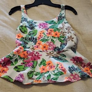 Express Peplum Tank S